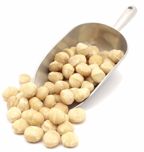 Organic MACADAMIA NUT HALVES (raw)